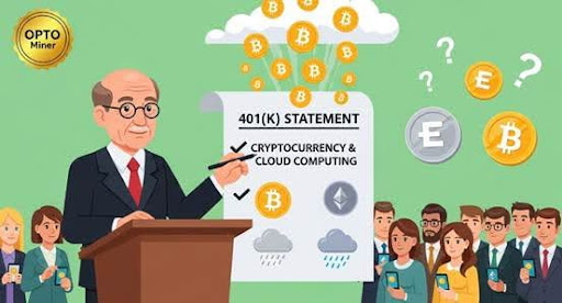cryptocurrencies-enter-401(k)-options-as-opto-miner-reports-$7,700-in-daily-mining-revenue